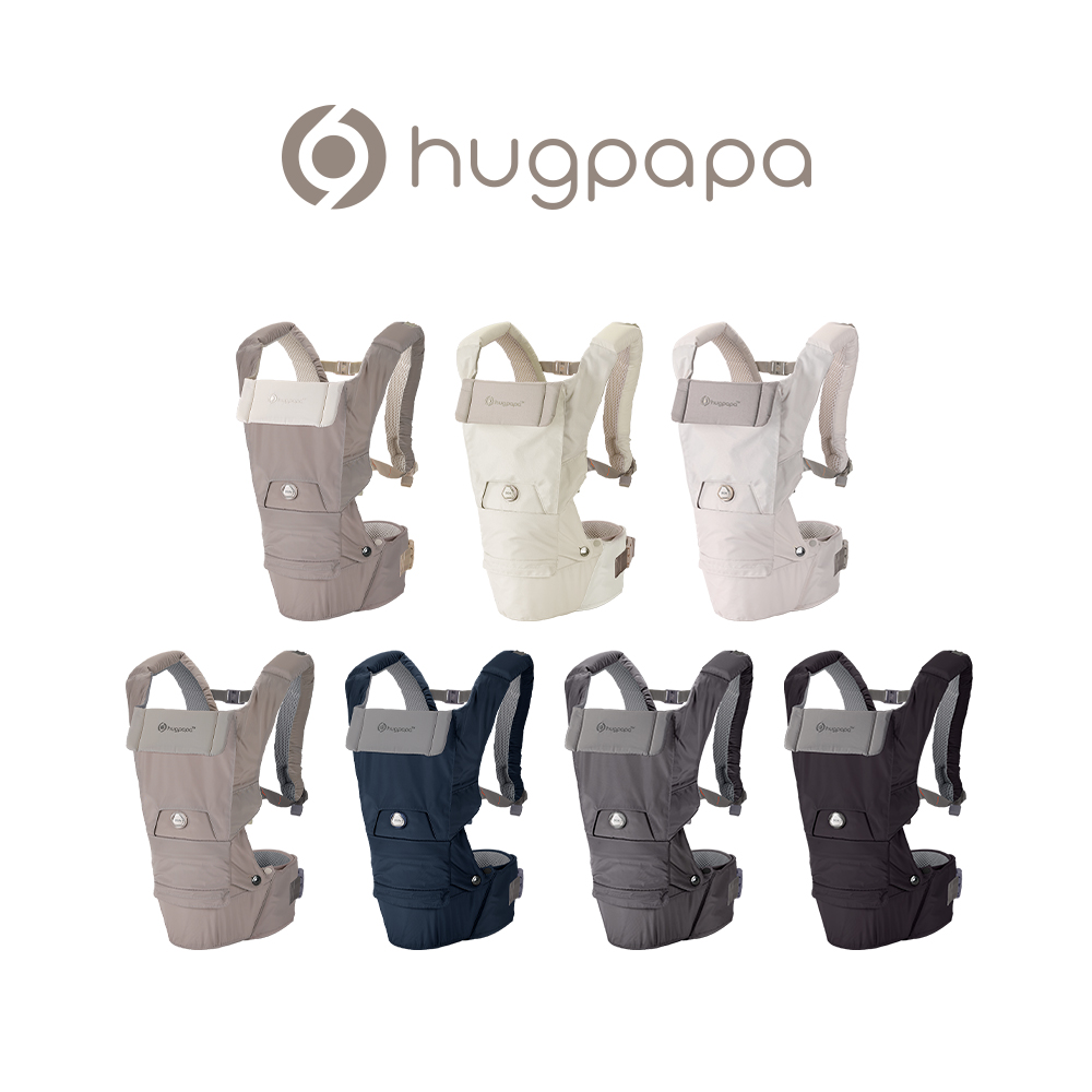 허그파파 다이얼핏PRO 올인원아기띠+오가닉 침받이세트