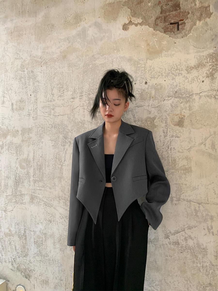 살롱드립2 52화 장도연 자켓 크롭 모직 데일리 의상 옷 패션 - 상세 이미지 3