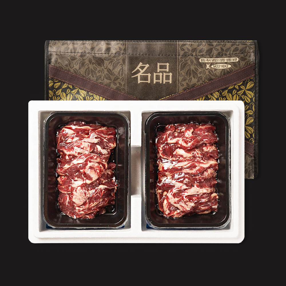 소갈비살 1kg 선물세트 소고기 갈비살 명절 설날 추석 늑간살 - 상품 이미지