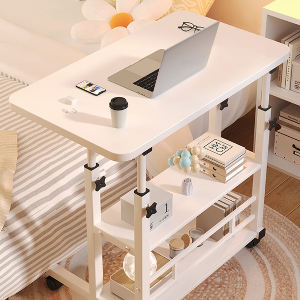 1인용 이동식책상 높이조절 노트북 사이드테이블 침대 쇼파