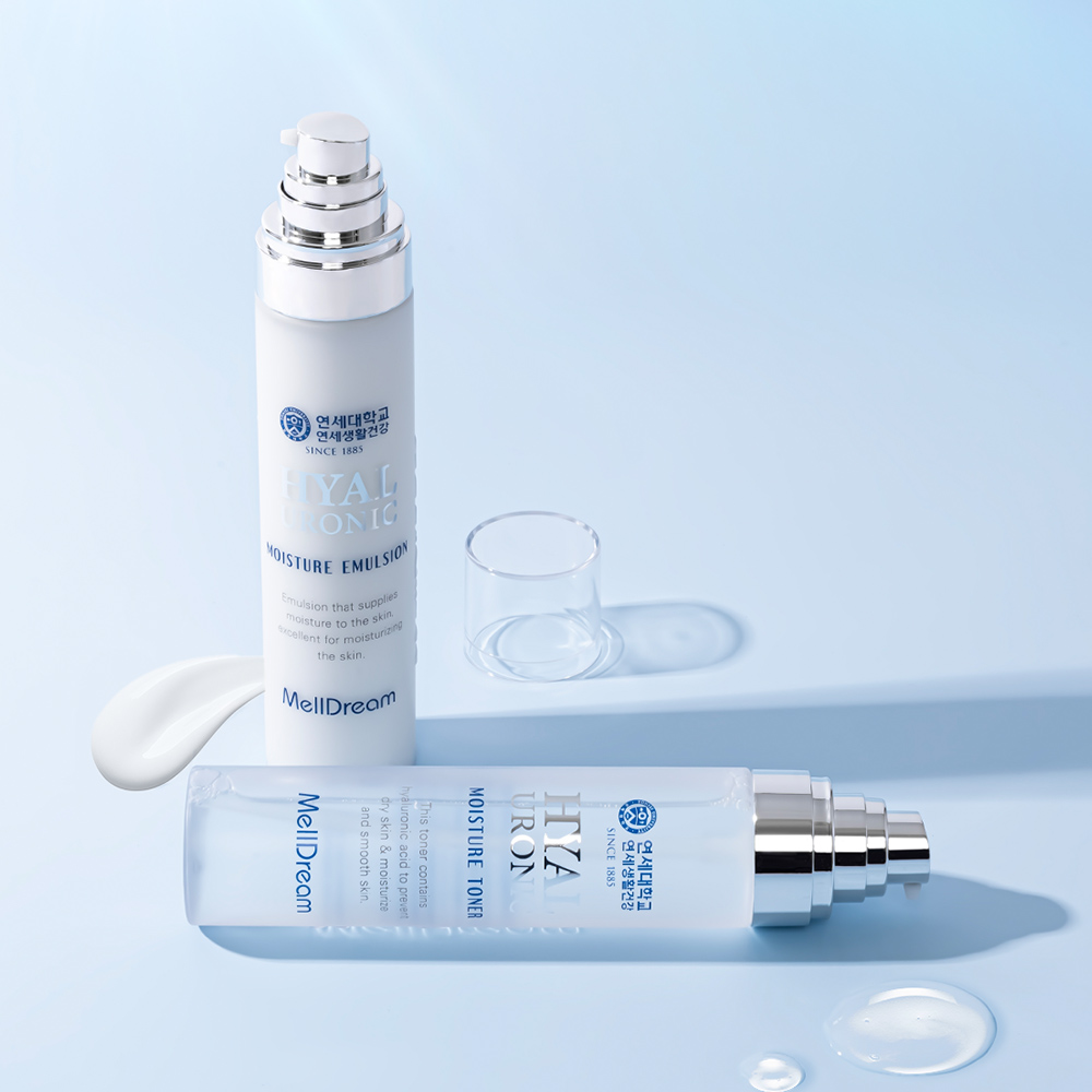 멜드림 하이알루로닉 모이스처 주름 수분 스킨 토너 160ml+160ml, 1개 이미지 8