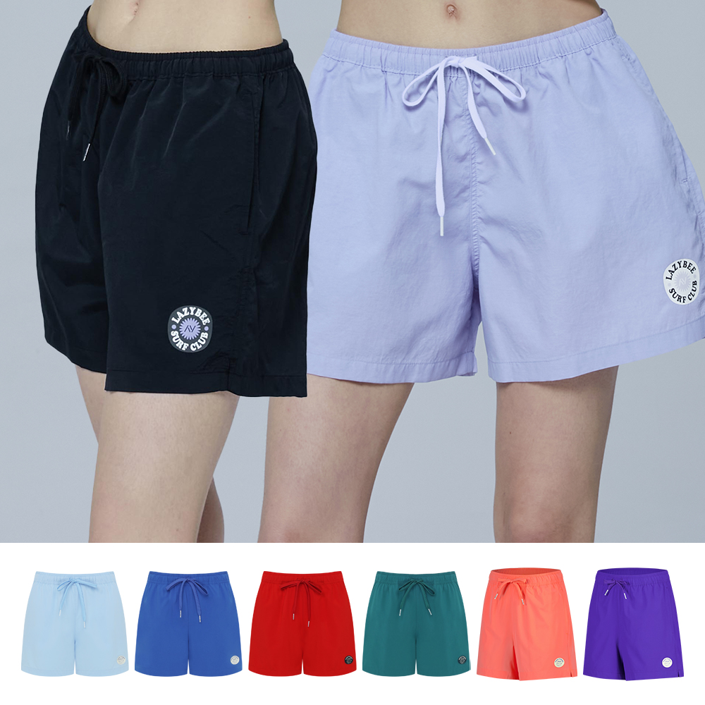 여성 수영복 바지 반바지 워터레깅스 스윔팬츠 시그니처 컴포트 블랙