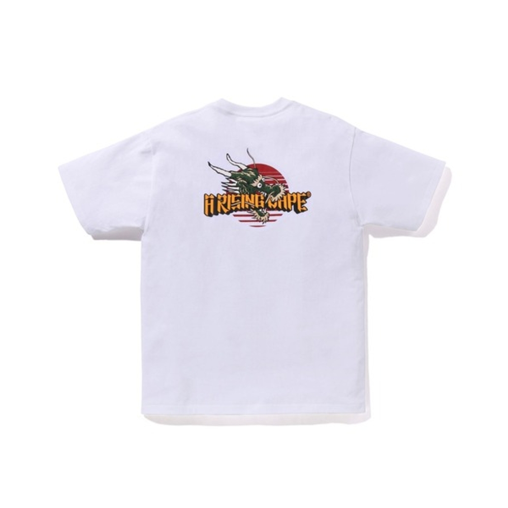 베이프 라이징 베이프 드래곤 반팔 티셔츠 2컬러 A RISING BAPE DRAGON TEE 블랙 : 와쿠와쿠재팬