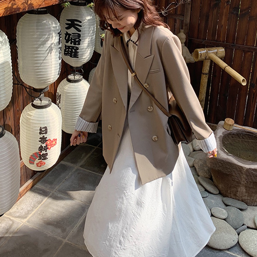 살롱드립2 52화 염정아 자켓 모직 오피스 캐주얼 의상 옷 패션 - 메인 이미지