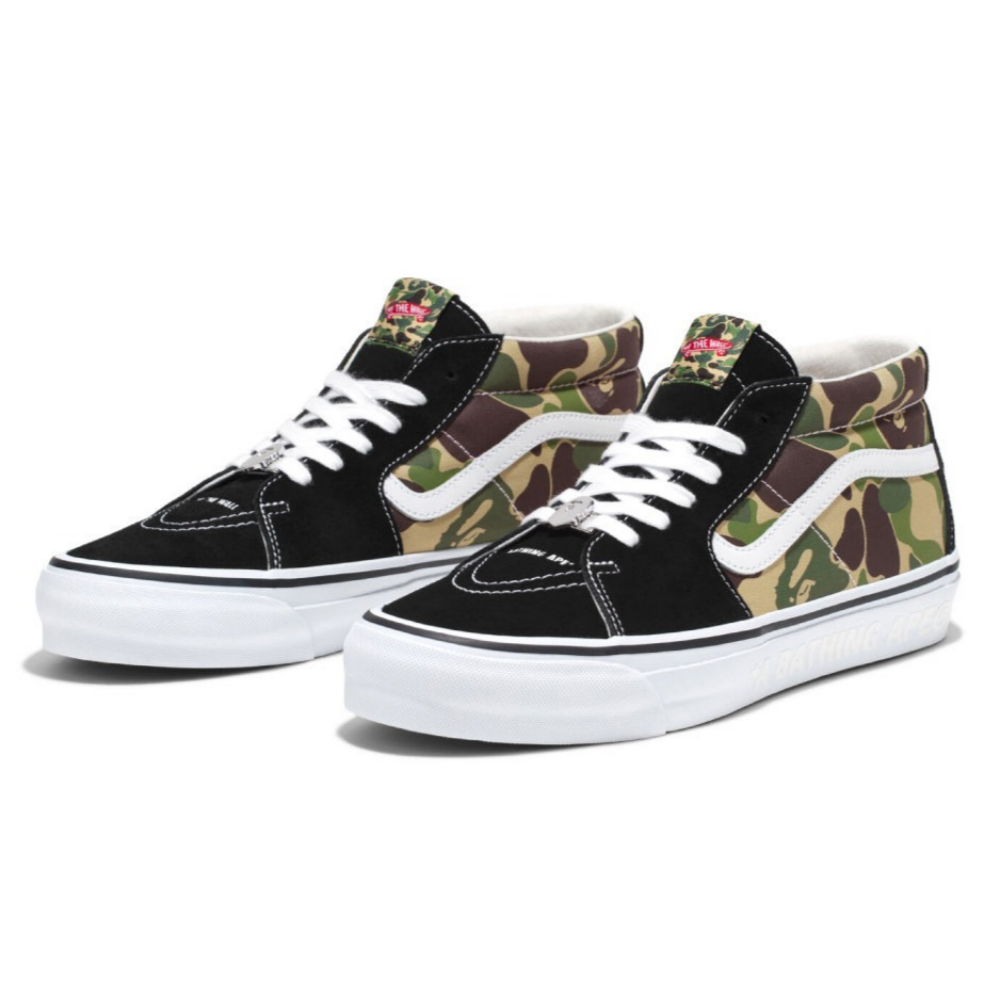 베이프 X 반스 우먼즈 스니커즈 LX SK8 MID REISSUE 83 1K73-291-912 - 메인 이미지