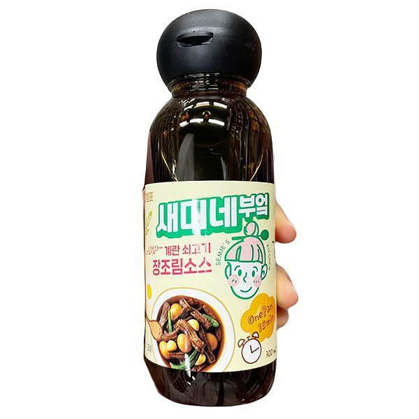 새미네부엌 계란 쇠고기 장조림소스 300ml : 내일 배송