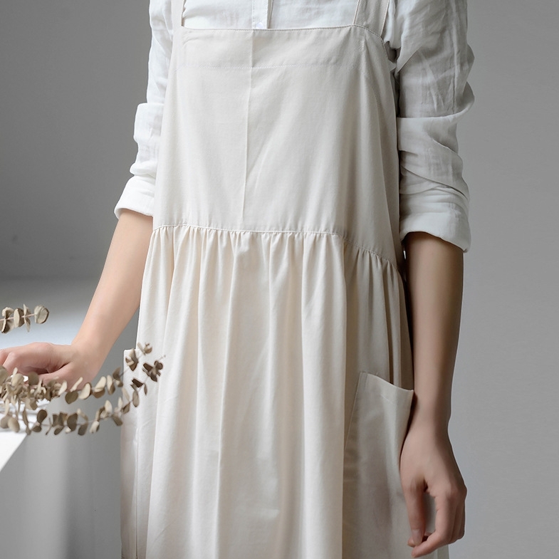 노리스 방수앞치마 카페 어린이집 미용실 원피스 빅사이즈 앞치마 예쁜 에이프런