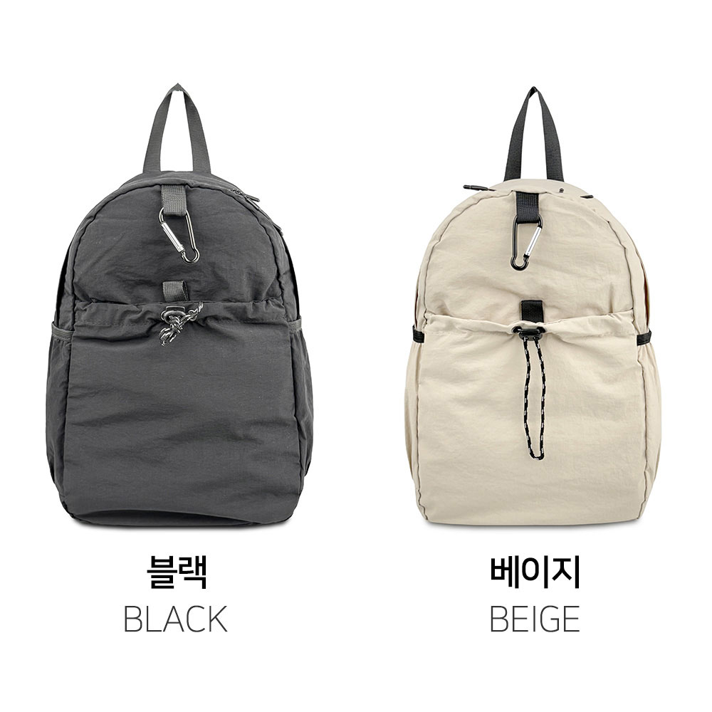 대학생 여대생 나일론 백팩 직장인여성 출근백팩 가벼운 초경량 엄마 등에메는 가방 - 상세 이미지 3