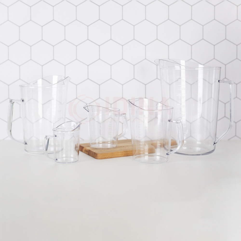 PC 플라스틱계량컵 눈금 미니 비커 250ml - 상세 이미지 2