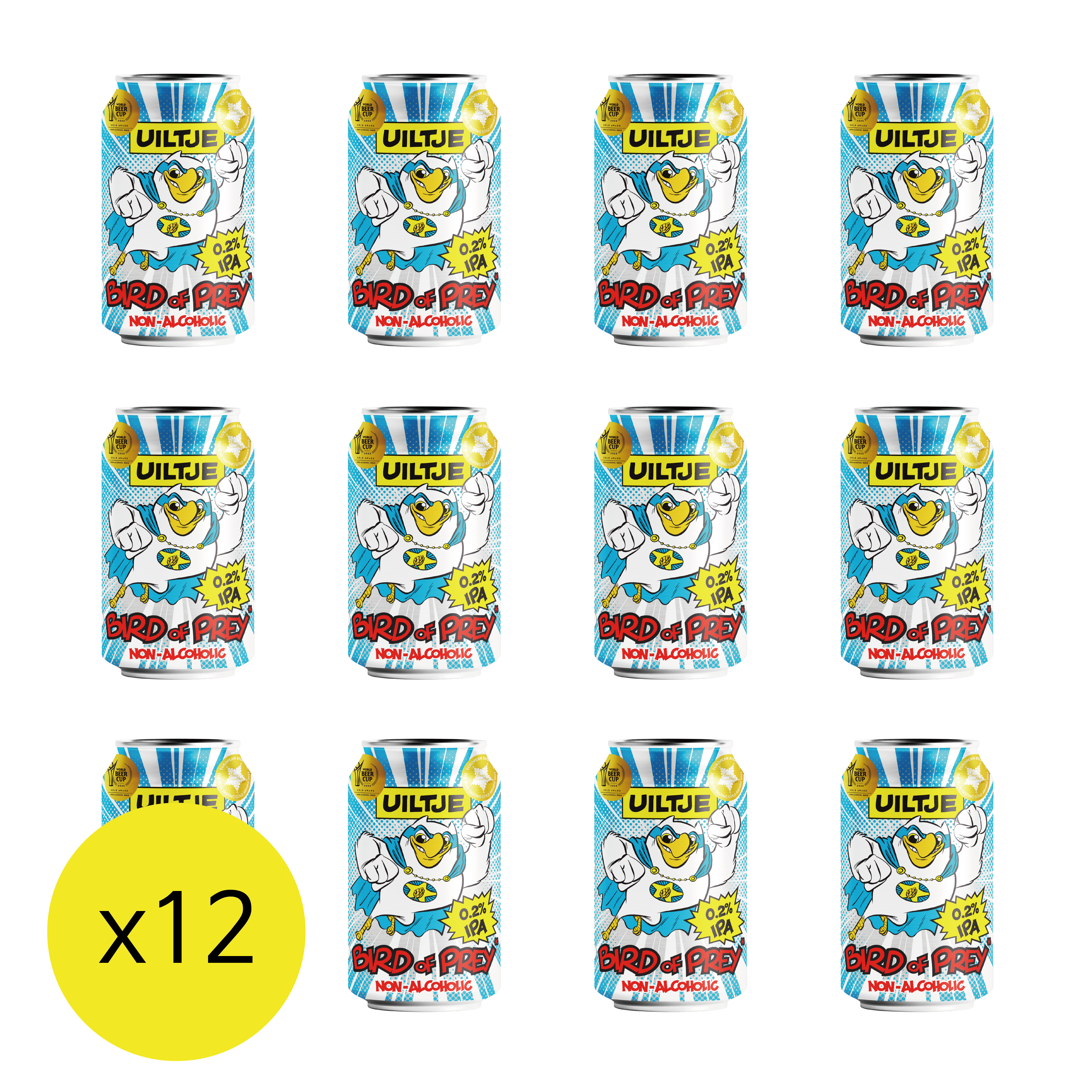 버드오브프레이 논알콜 IPA 330ml 6/12캔 세계맥주대회금상 슈퍼볼 - 상세 이미지 3