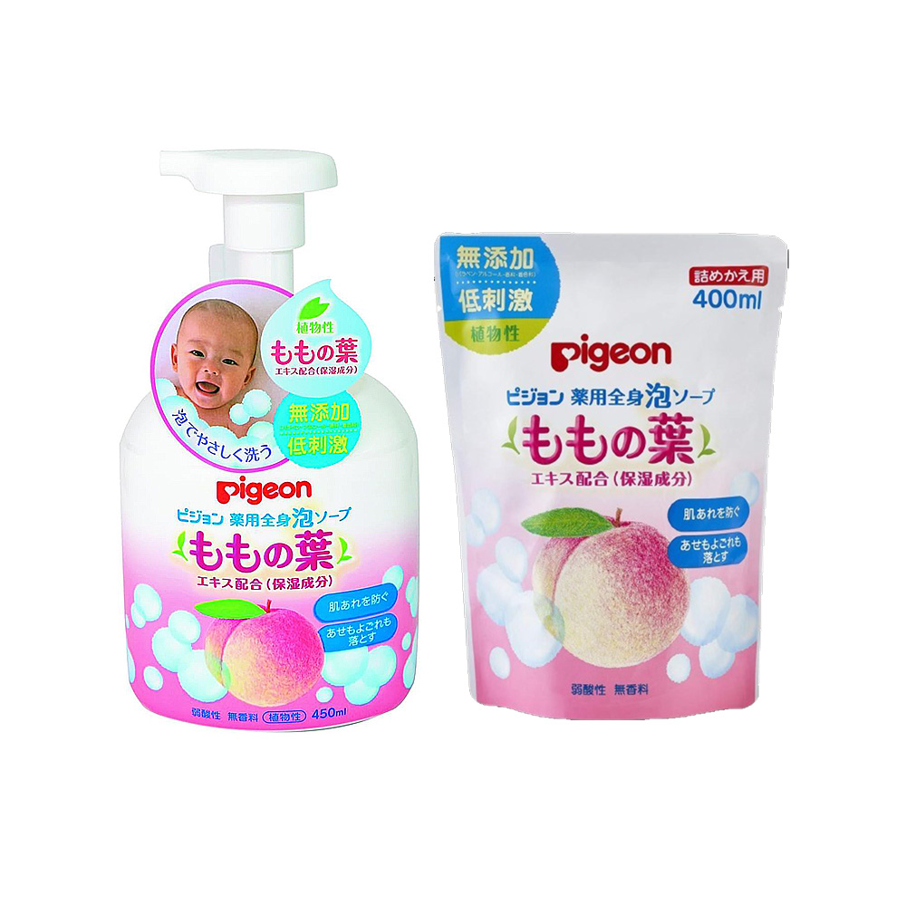 Pigeon 피존 복숭아잎 아기 바디솝