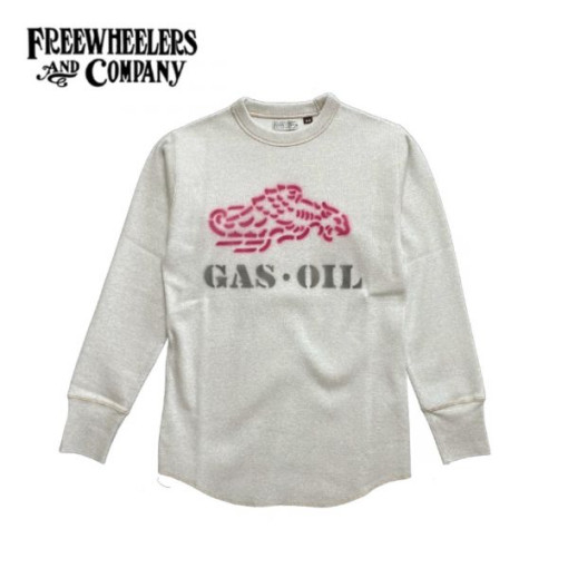 프리휠러스 FREEWHEELERS 펌프 조키 크루 넥 긴팔 맨투맨 티셔츠 2335002 - 상세 이미지 2
