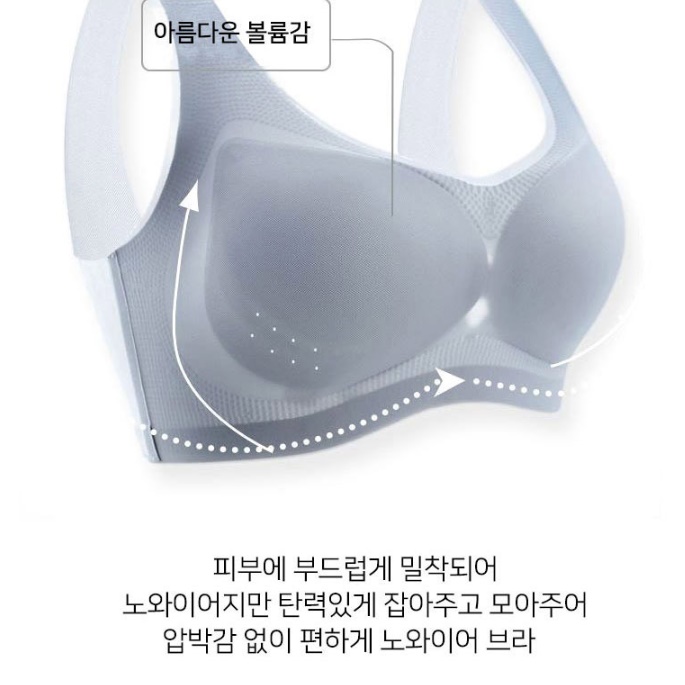 빅사이즈스포츠브라 빅사이즈브라렛 처진가슴 탑 - 상세 이미지 2