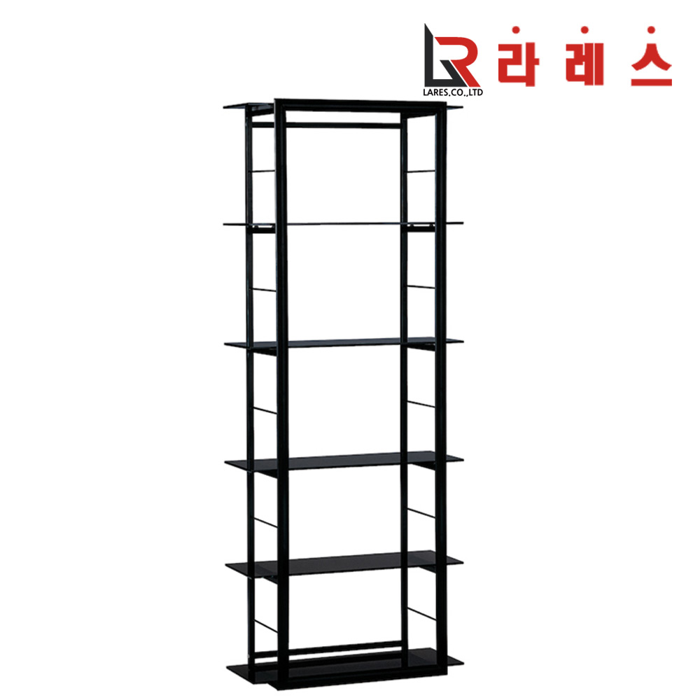 에이블2 유리 5단 선반 책장 - 상품 이미지