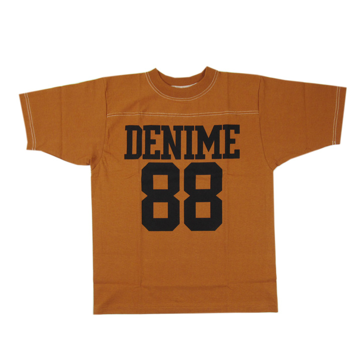 웨어하우스 WAREHOUSE Number 88 DENIME 265 풋볼 반팔 티셔츠 5컬러 - 상세 이미지 3