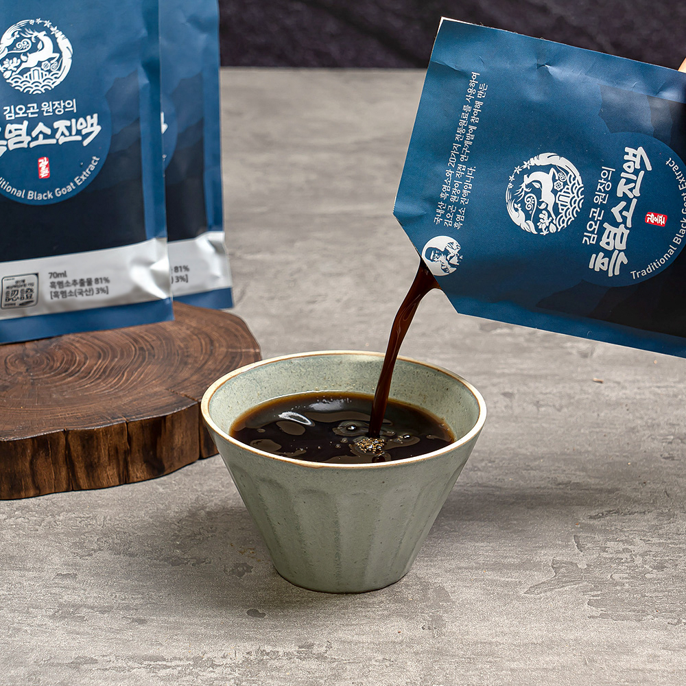 김오곤원장의 흑염소진액 30포, 4개