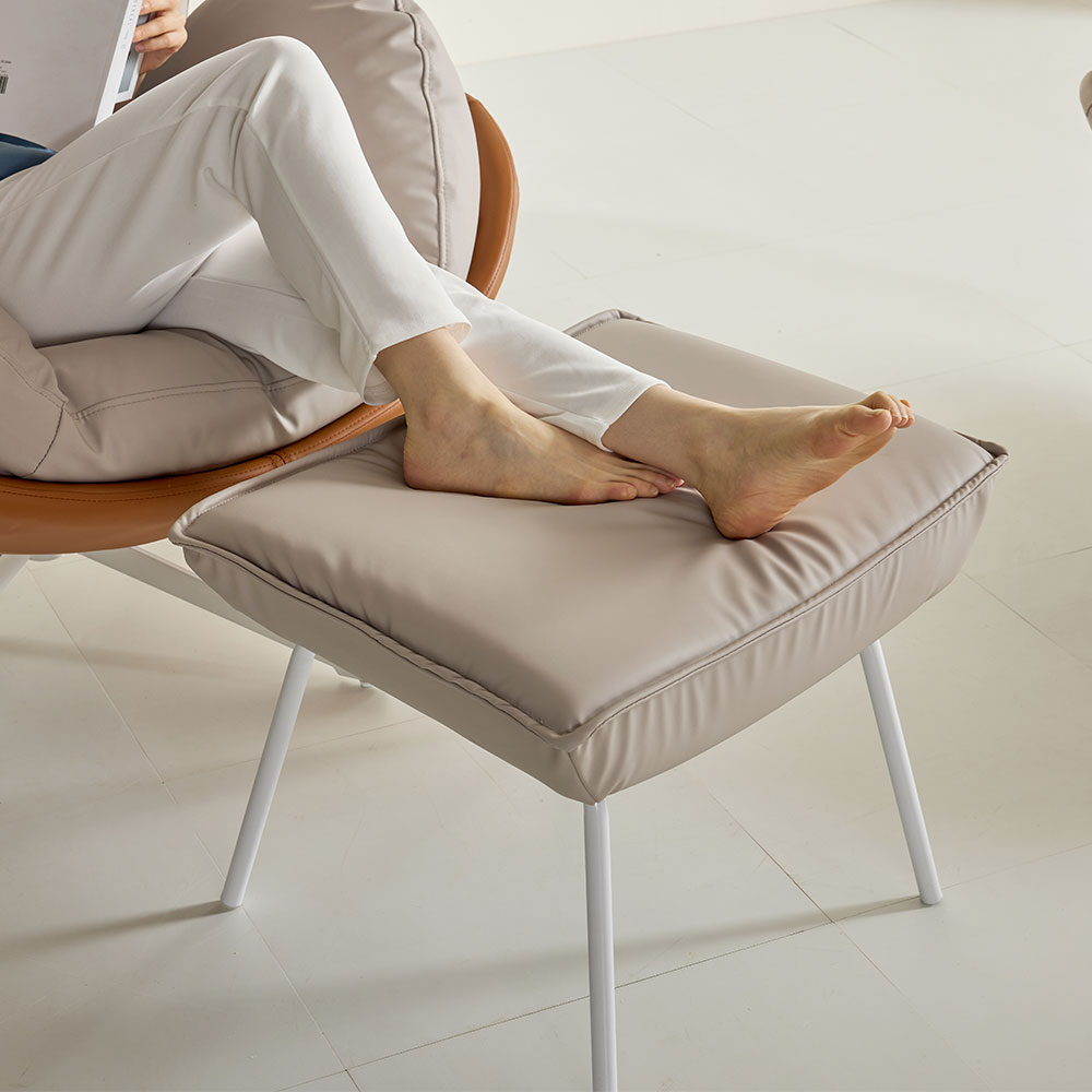 1인용 실리콘가죽 안락 수유 의자 360도 회전 쇼파 SF-001