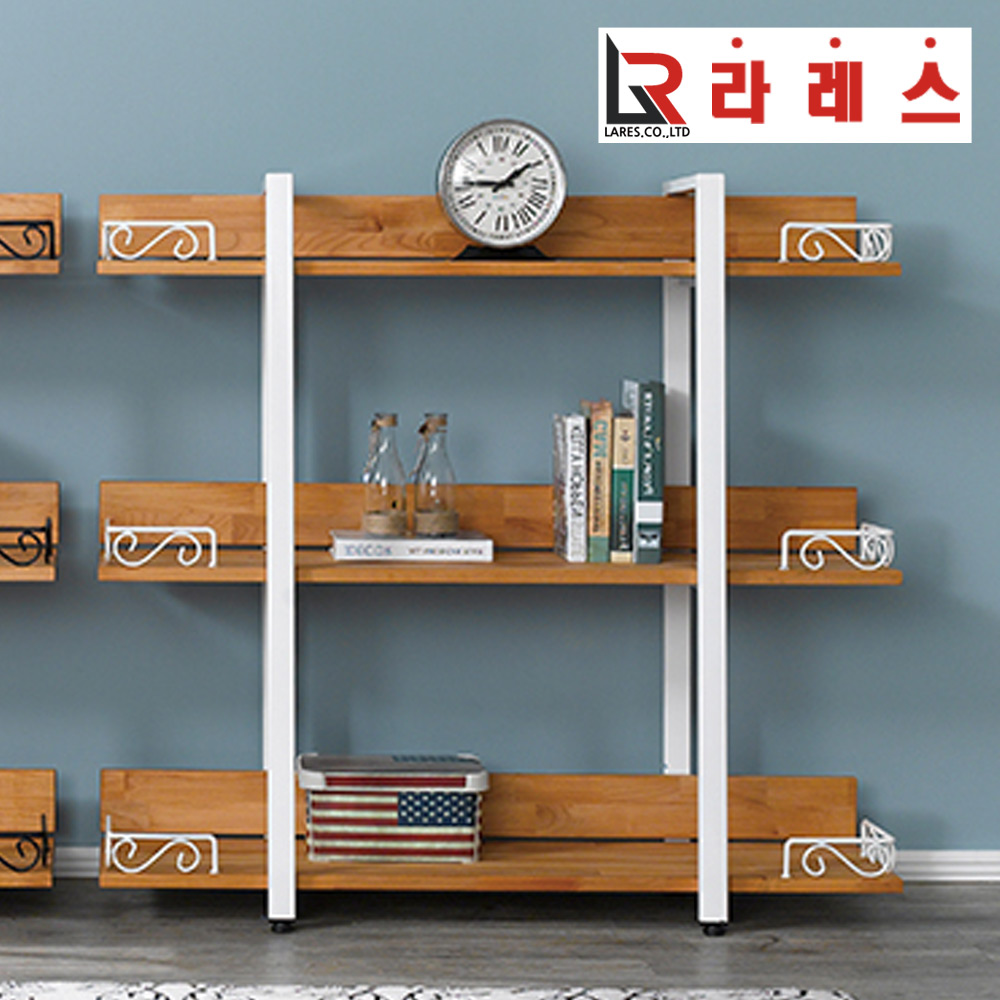 쿠루즈 3단 책장 - 메인 이미지