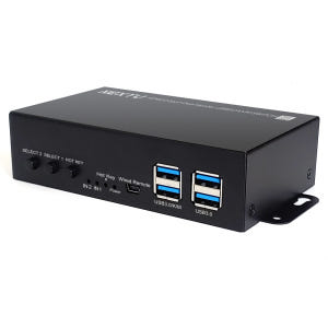 넥스트유 HDMI 2.0 4K 2포트 듀얼모니터 KVM 스위치 8903K... 개봉기 | 실사용 후기 - 상품 이미지 4