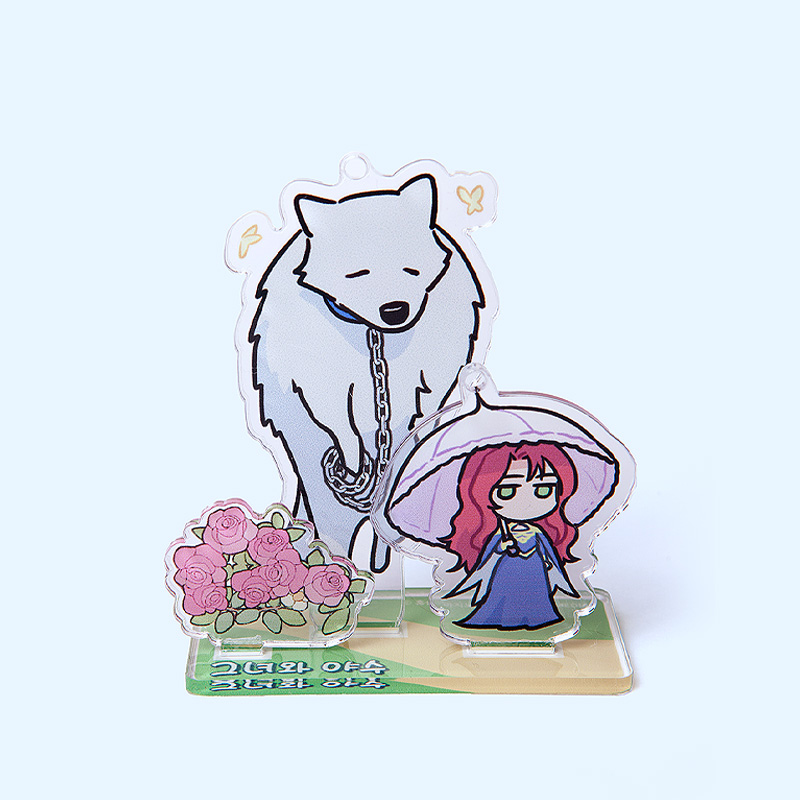 She and the Beast Acrylic Keyring Stand Vol.1