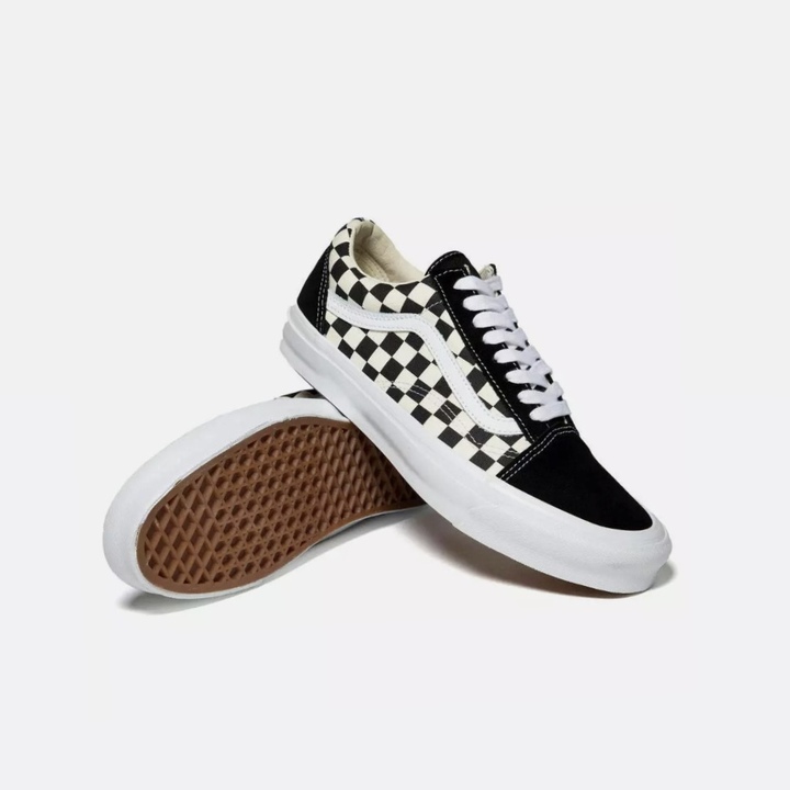 Vans Vault 반스 볼트 남성 블랙 OG 올드스쿨 LX 체커보드 VN0A4P3X639 - 상품 이미지