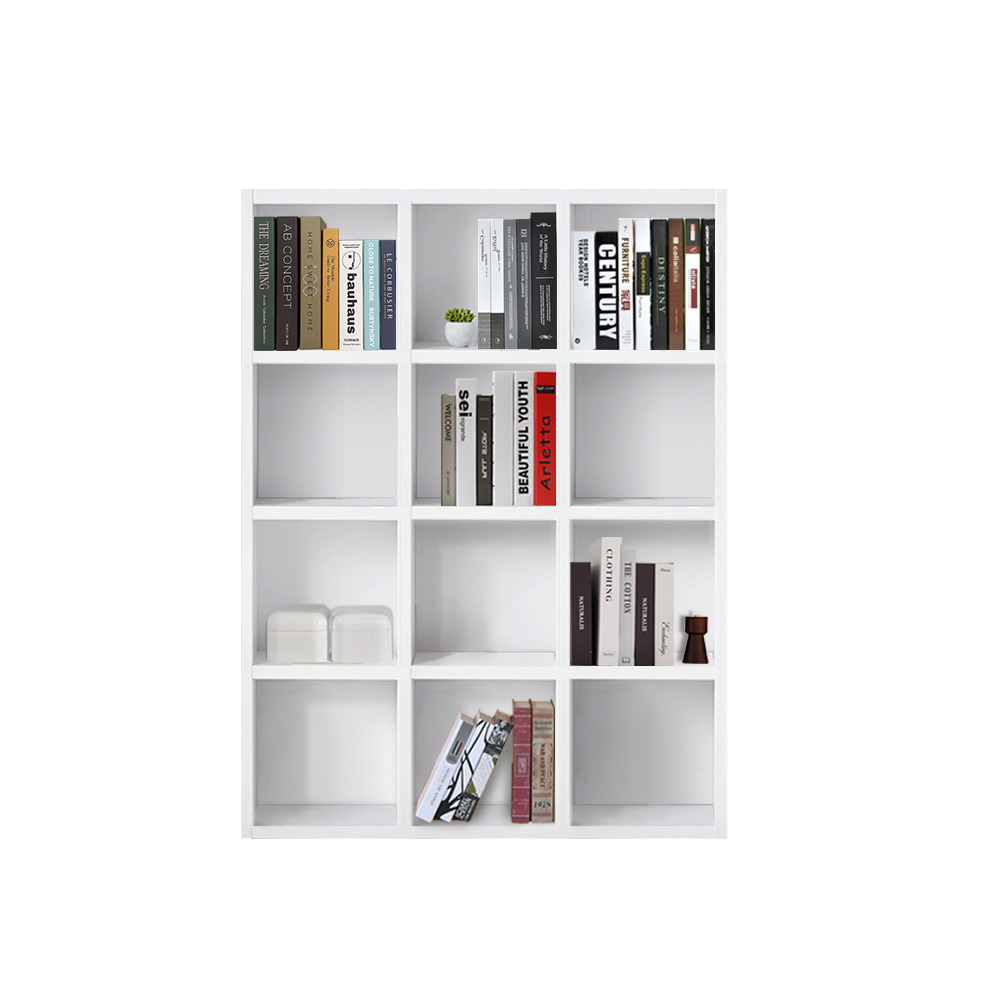 PET 4단1200 책장 화이트