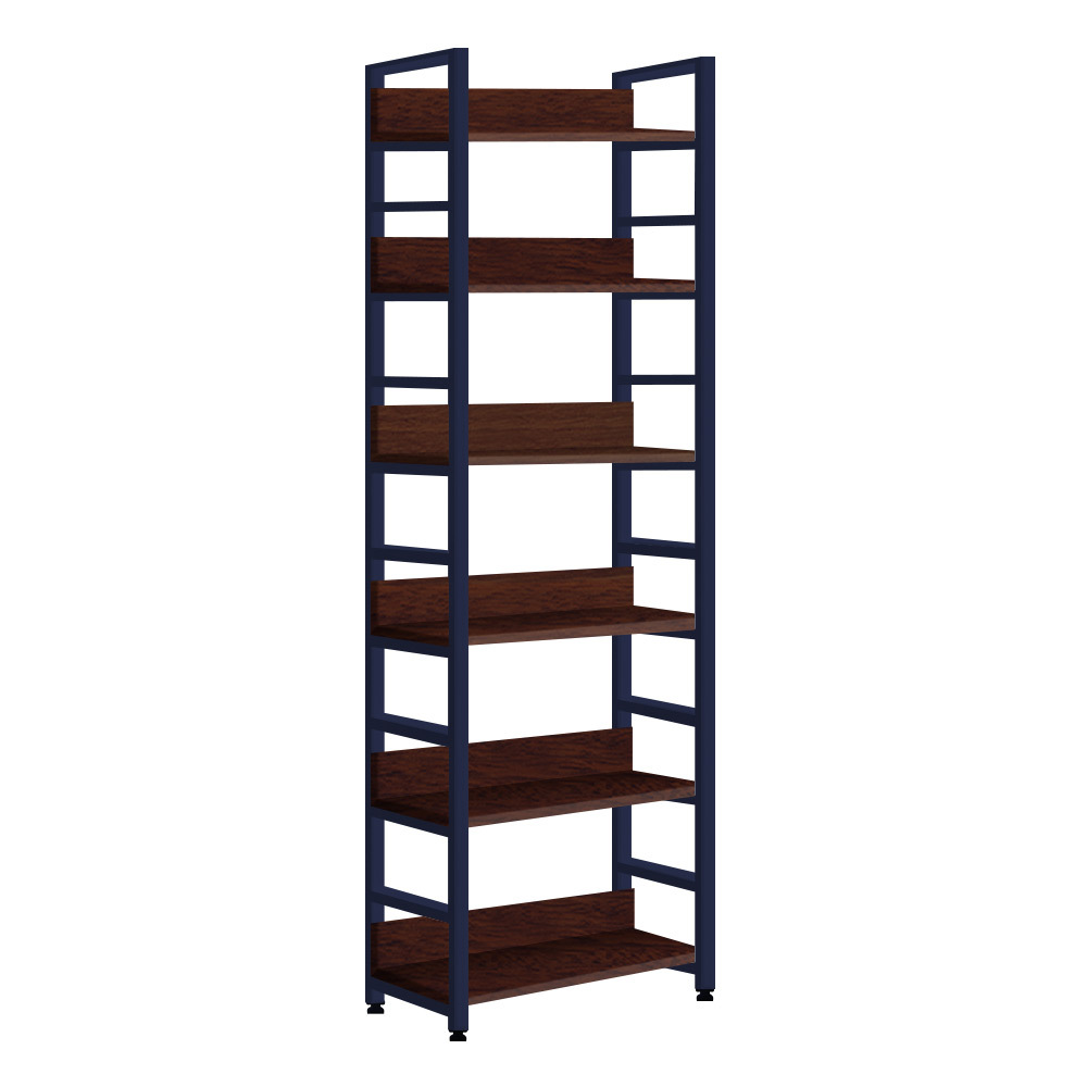 슬림가로책장 소형 lp수납함 아이방소파 레아 L자형 6단400 N 철제책장 월넛