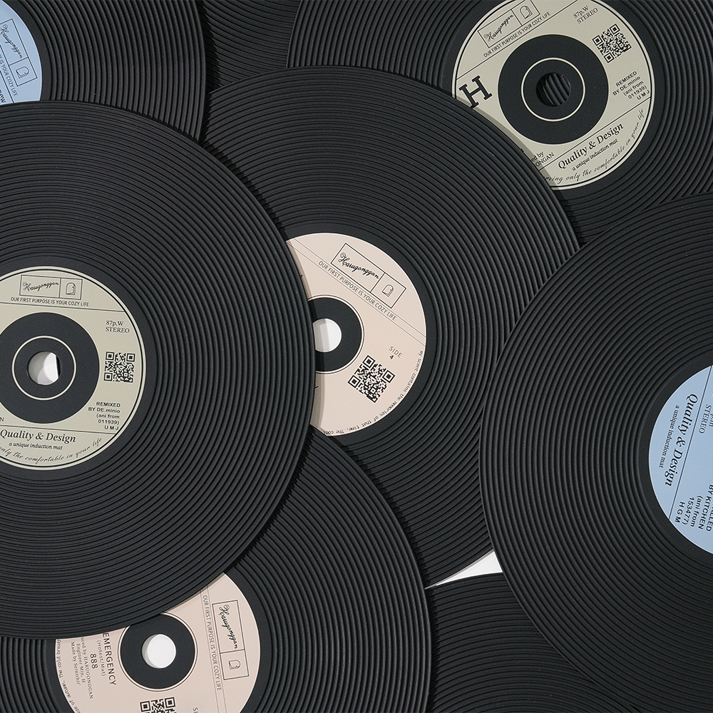 [네이버 단독구성] 하루의공간 LP 인덕션 보호 실리콘 매트 2개 세트