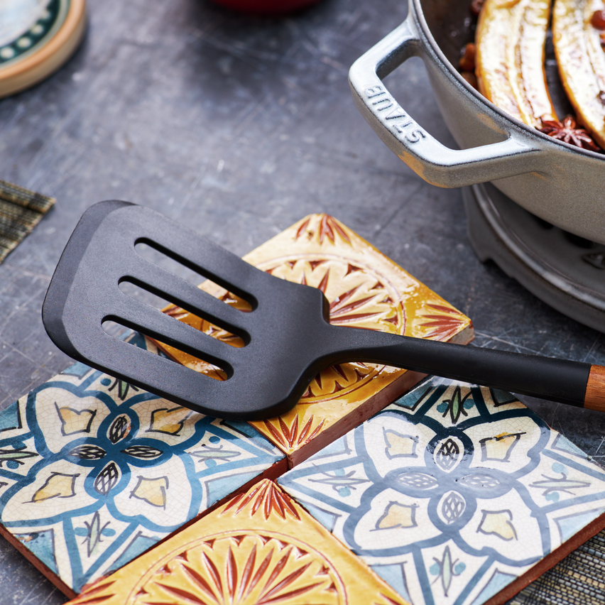 ST40503-102 스타우브 실리콘 오픈 뒤집개 매트블랙 제품 이미지