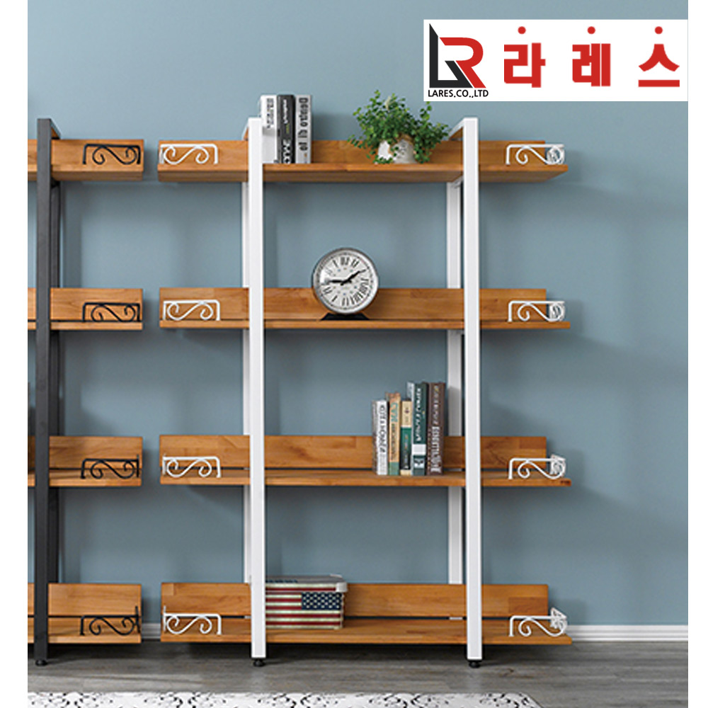 쿠루즈 4단 책장 - 메인 이미지