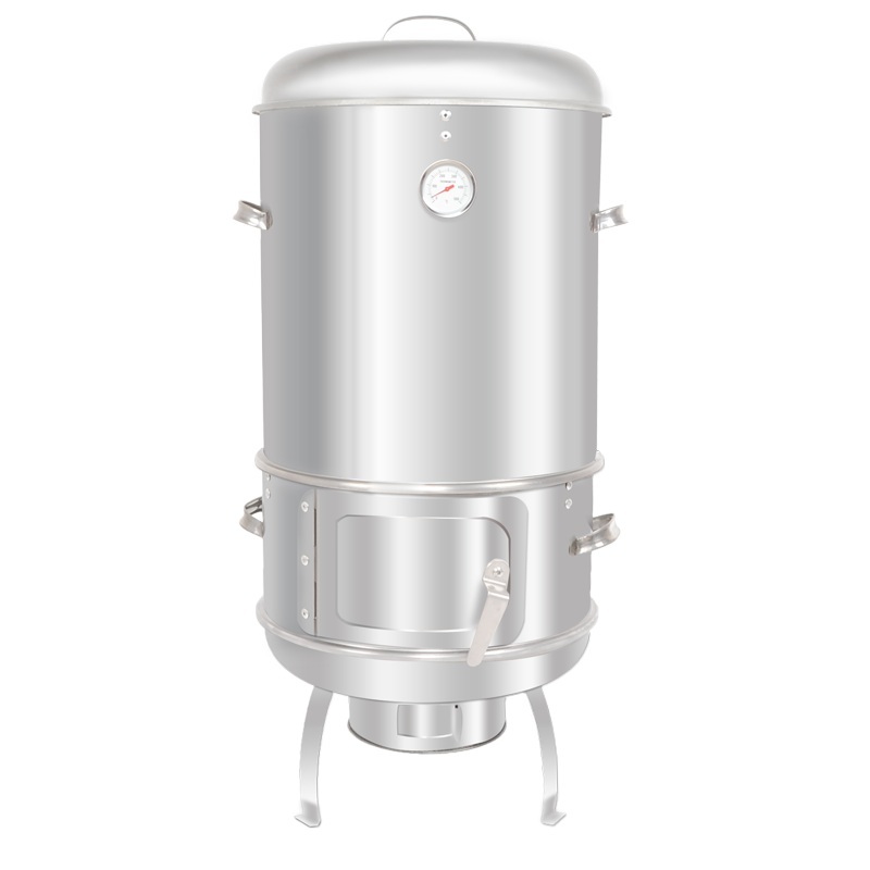 바베큐 숯불 화로대 대형 그릴 훈제 캠핑 항아리 직화 스테인레스 가정용 상업용