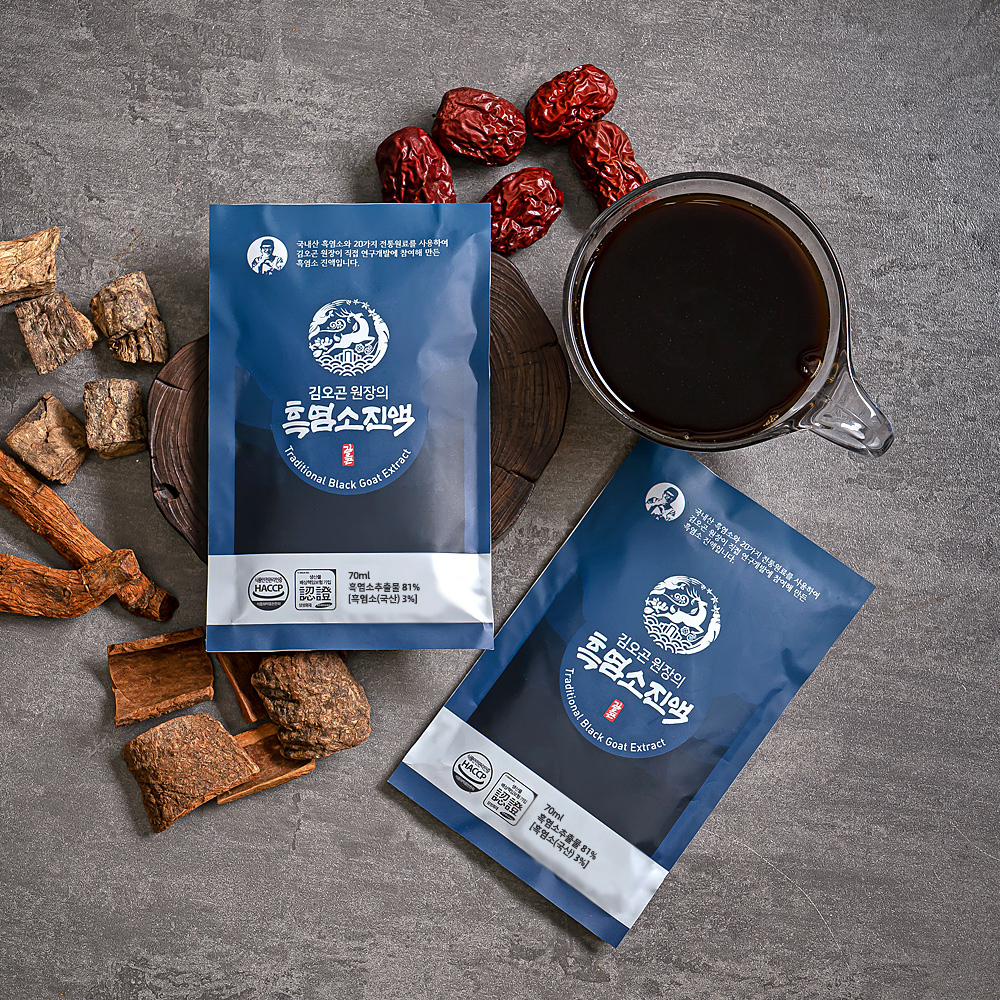 김오곤원장의 흑염소진액 30포, 4개