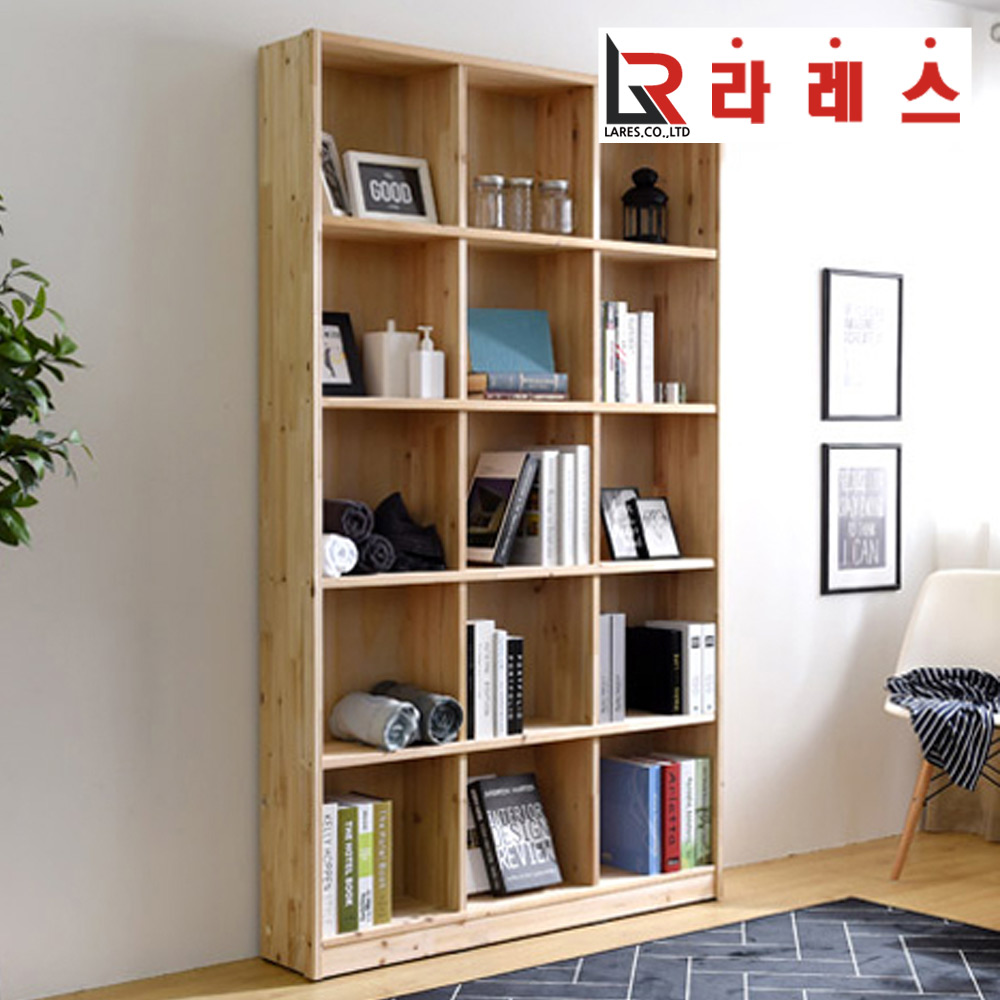 프라임 삼나무 5단 1200 책장 - 메인 이미지