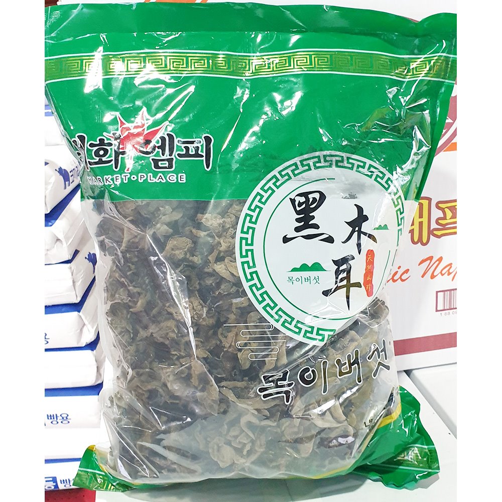 [더착한푸드]목이버섯(대화엠피 1k)1개 식자재마트 대용량 업소용 버섯 목이버섯 백목이버섯 양념기름 : 더착한푸드몰