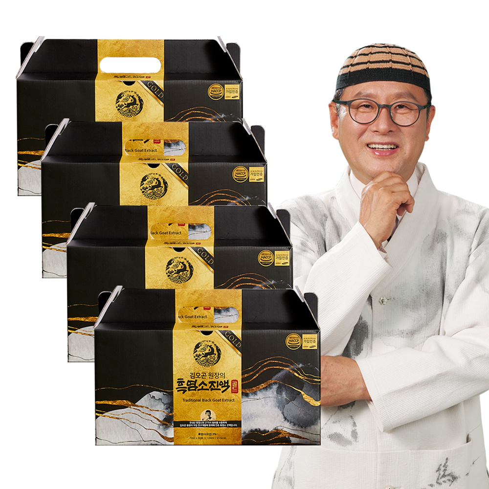 김오곤원장의 흑염소진액 골드 30포, 4개
