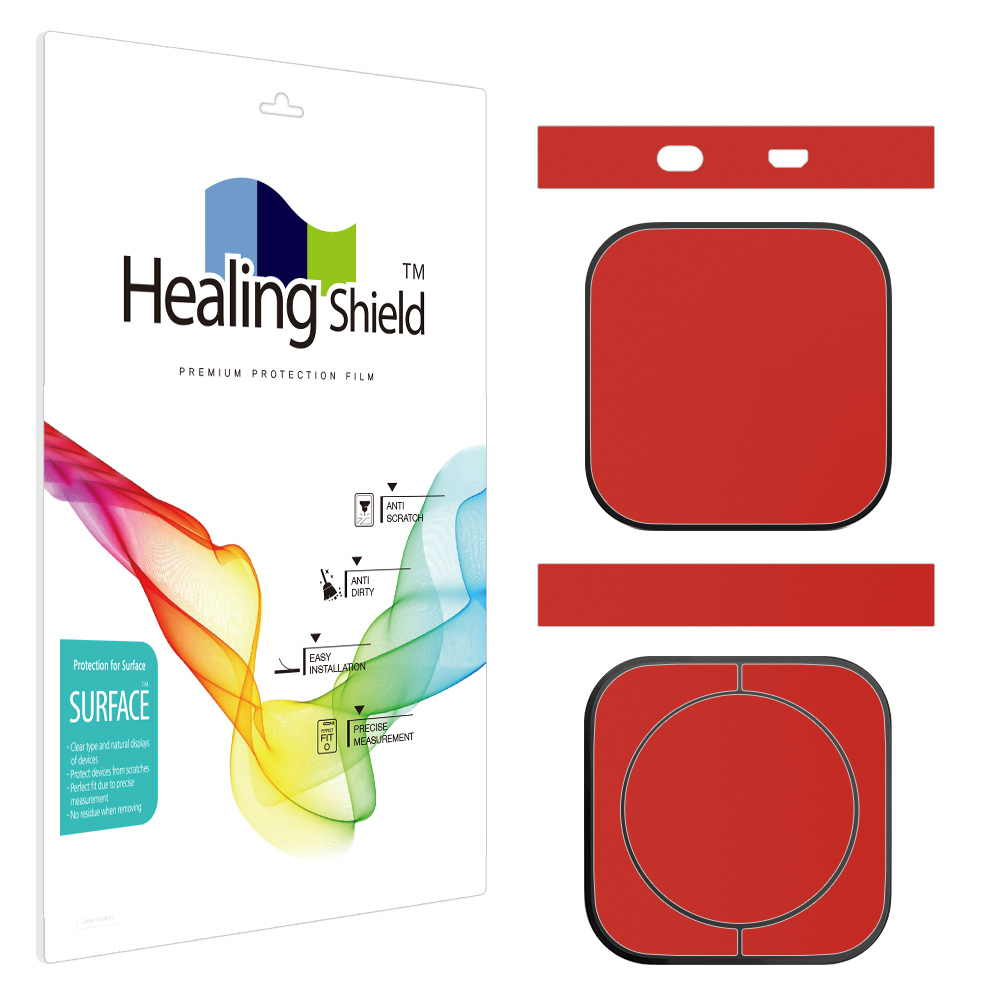 애플TV 7세대 WiFi 본체 레드 외부보호필름 세트