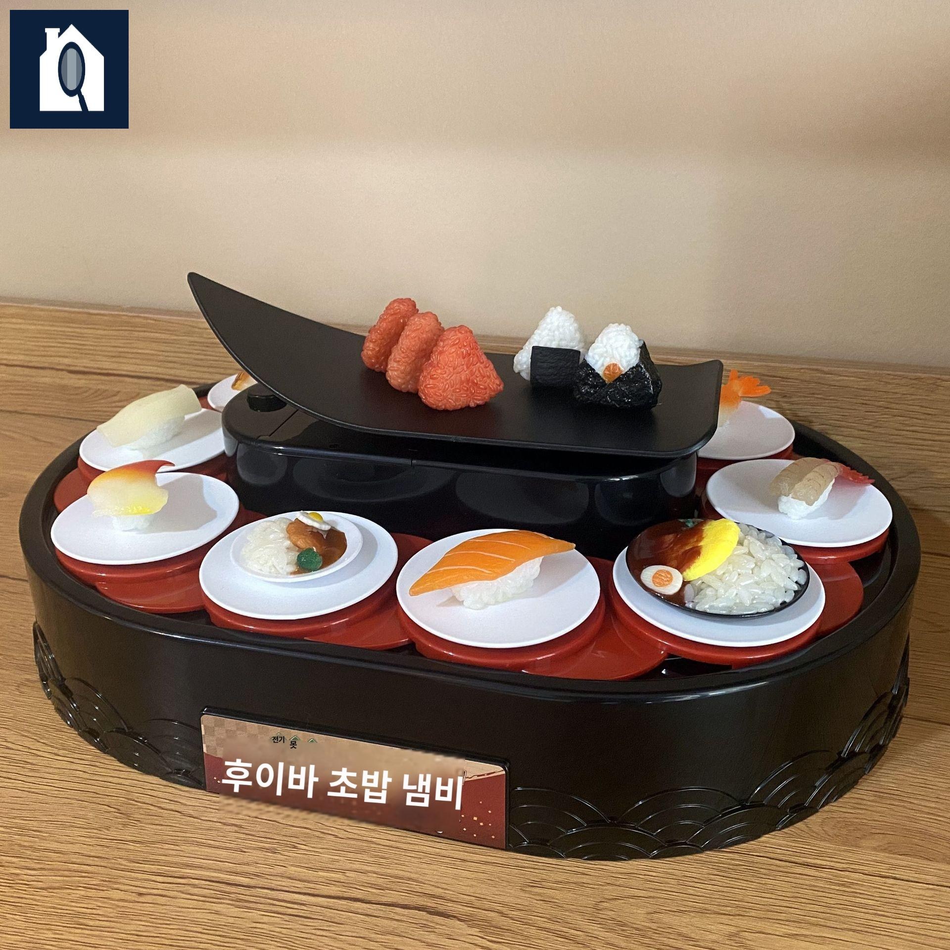가정용 미니 회전초밥레일 턴테이블 홈파티 테이블회전 - 상세 이미지 2