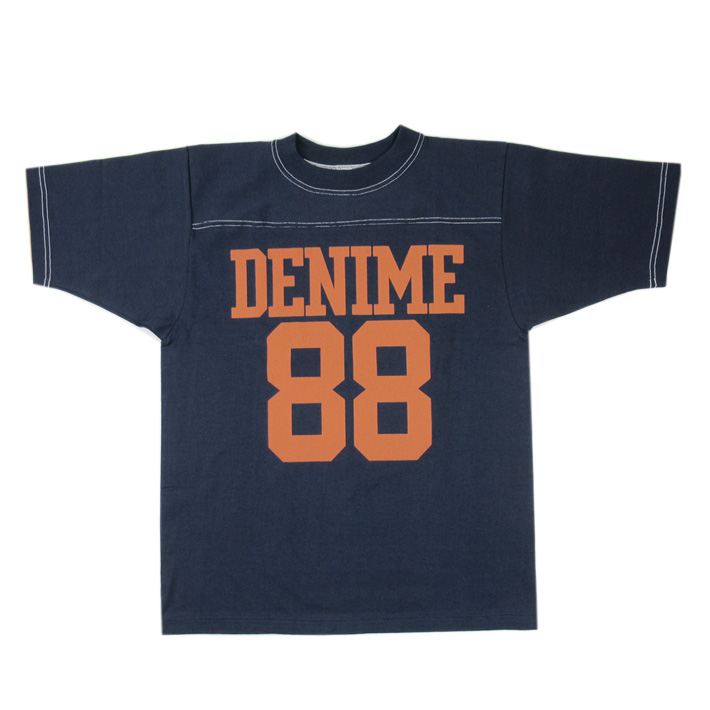 웨어하우스 WAREHOUSE Number 88 DENIME 265 풋볼 반팔 티셔츠 5컬러 - 상세 이미지 5