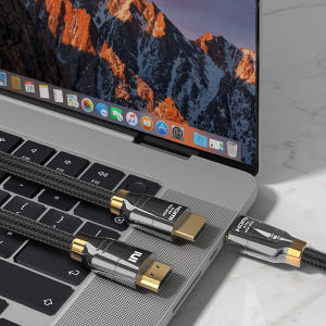 ULTRA HIGH SPEED HDMI 2.1 인증 케이블 METALIC... 개봉기 | 실사용 후기 - 상품 이미지 2