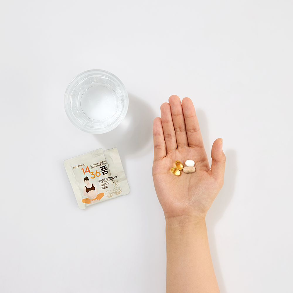 마이필 1436품 임신 중기 임산부 영양제 오메가3 비타민D 철분 올인원 멀티팩 영양제