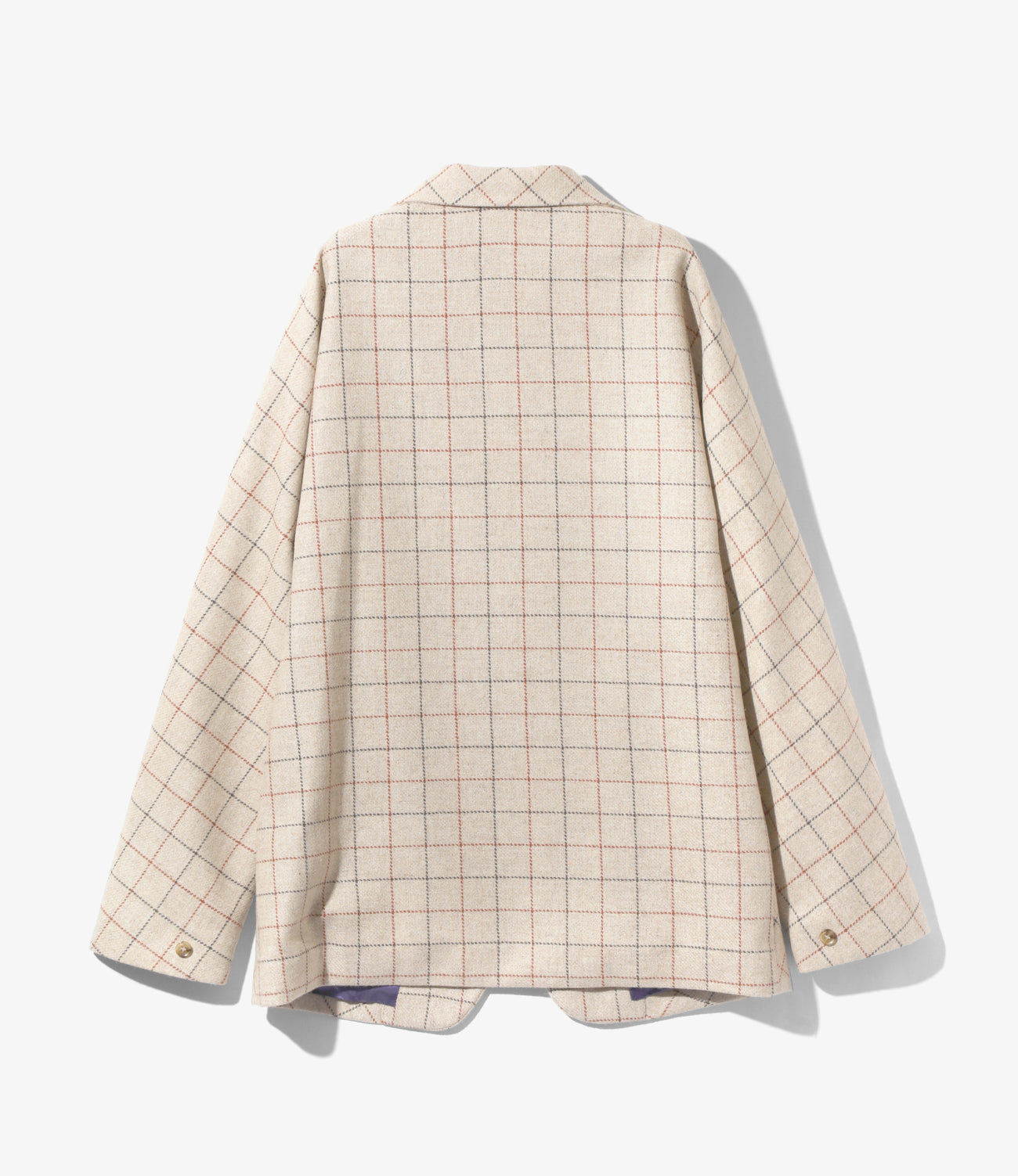니들스 NEEDLES Miles Jacket 플래드 트윌 마일즈 자켓 PU146 베이지 - 상세 이미지 5