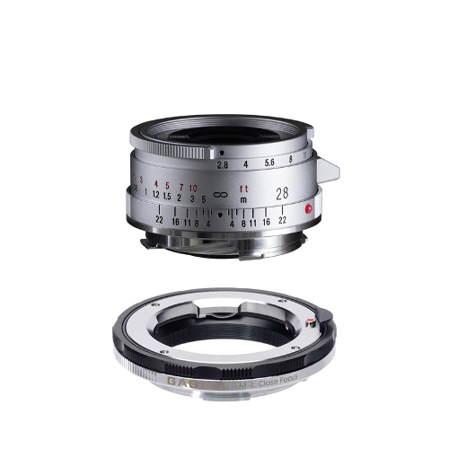 보이그랜더 COLOR-SKOPAR 28mm F2.8 ASP Type II 실버 / L마운트 / 파나소닉S9 / 정품 : 모어배러샵