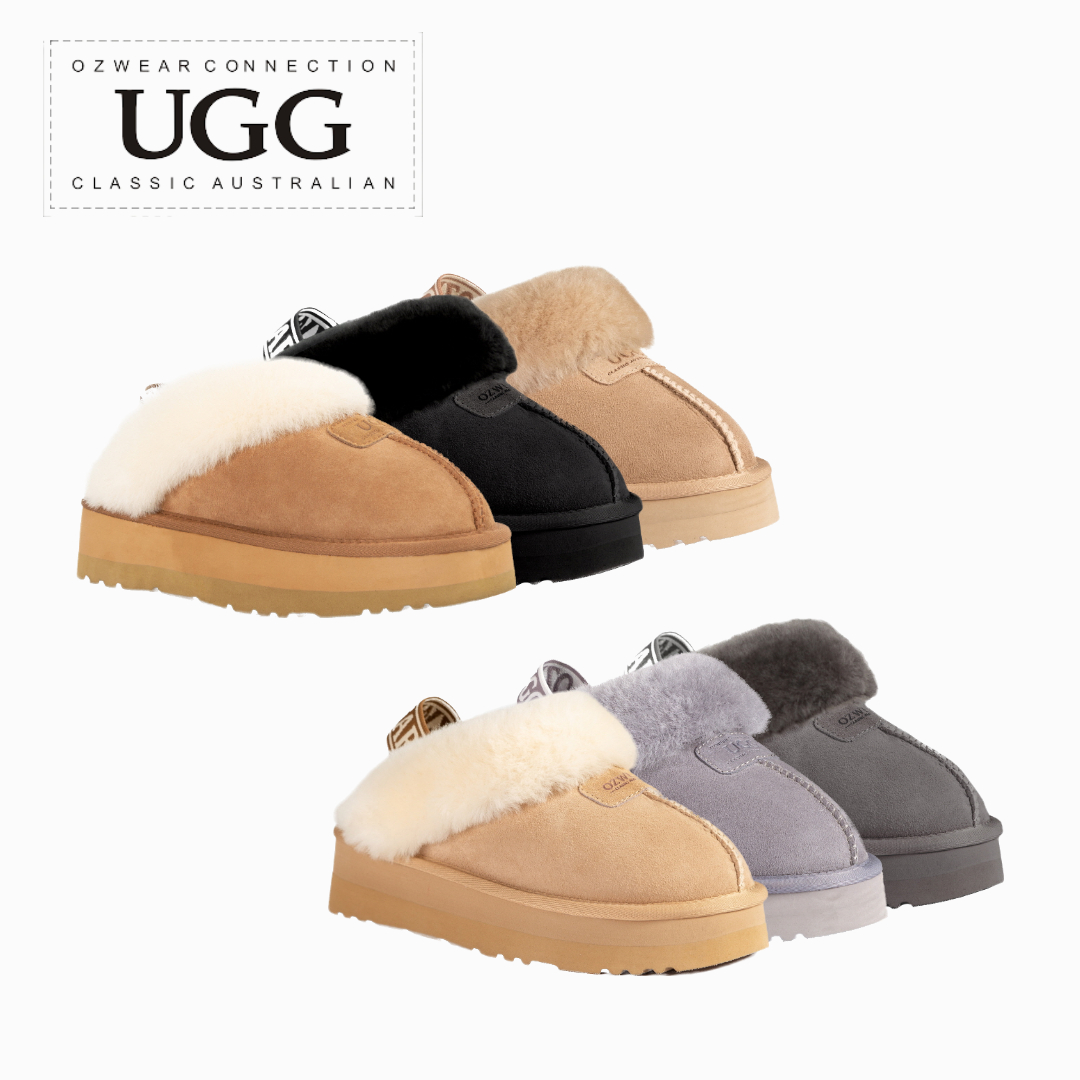 호주 오즈웨어 코케트 플랫폼 어그 슬리퍼 OB114 II PEB