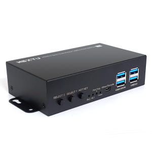 넥스트유 HDMI 2.0 4K 2포트 듀얼모니터 KVM 스위치 8903K... 개봉기 | 실사용 후기 - 상품 이미지 3