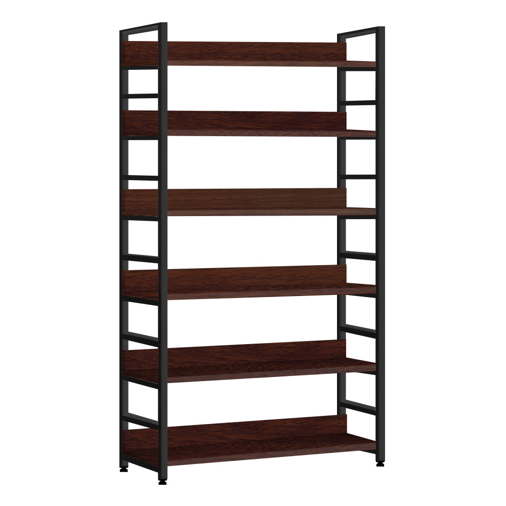 아이방소파책장 슬림가로소형 lp수납함레아 L자형 6단800 B 철제책장 월넛