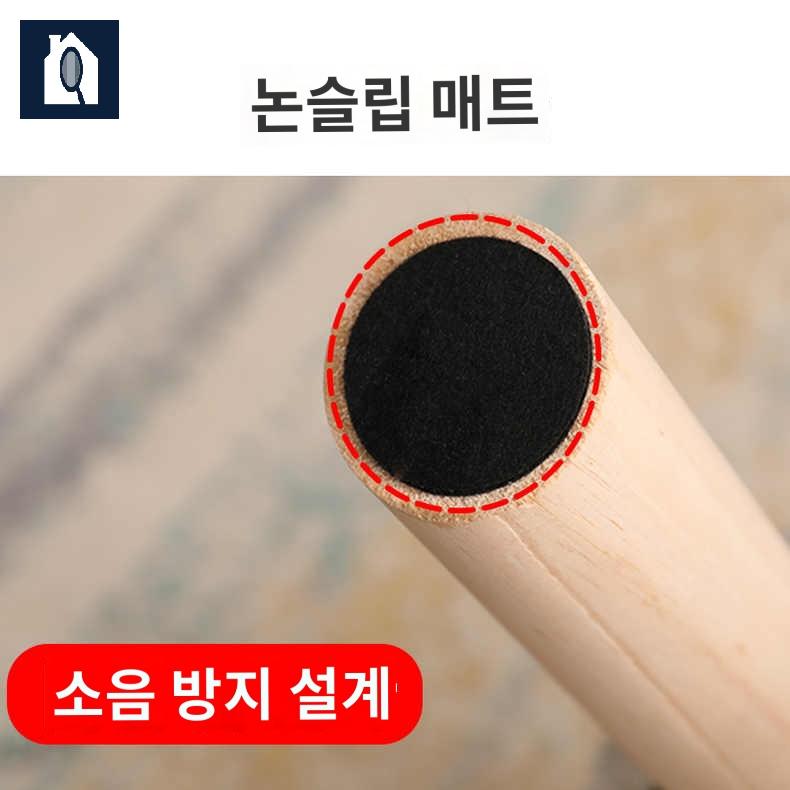 등받이 의자 작은 용 낮은 홈 패브릭 곤색 - 상세 이미지 3