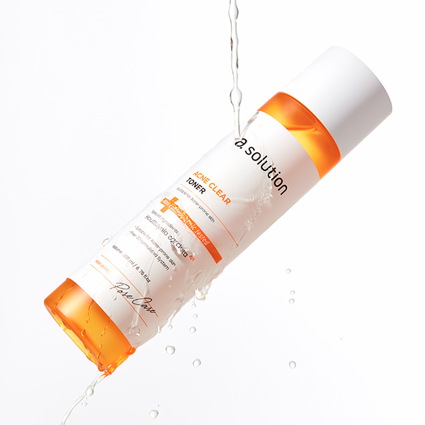 [슈퍼적립]에이솔루션 아크네 클리어 트러블 진정 4종 세트 (폼200g+토너200ml+크림50ml+스팟25ml)+폼50g, 쇼핑백 증정