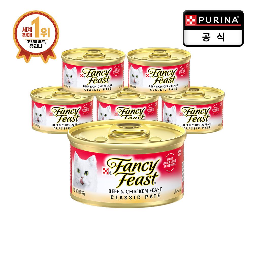 팬시피스트 화이트라벨 비프 치킨 85g x 6개 - 메인 이미지