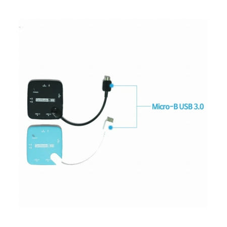 (뉴젠테크) 스마트리더 OTG 3205 HUB Micro-B USB3.0 /메모리/리더기