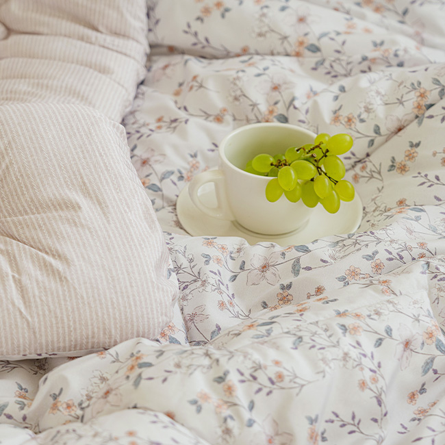 세사온라인 알러지케어 먼지없는 사계절 차렵이불패드 풀세트 릴리아, Q(퀸)